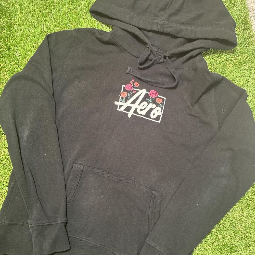 Aeropostale Women's Black Hoodie